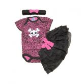 Conjunto body+ saia de tule ref.404