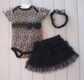 Conjunto body+ saia de tule ref.405